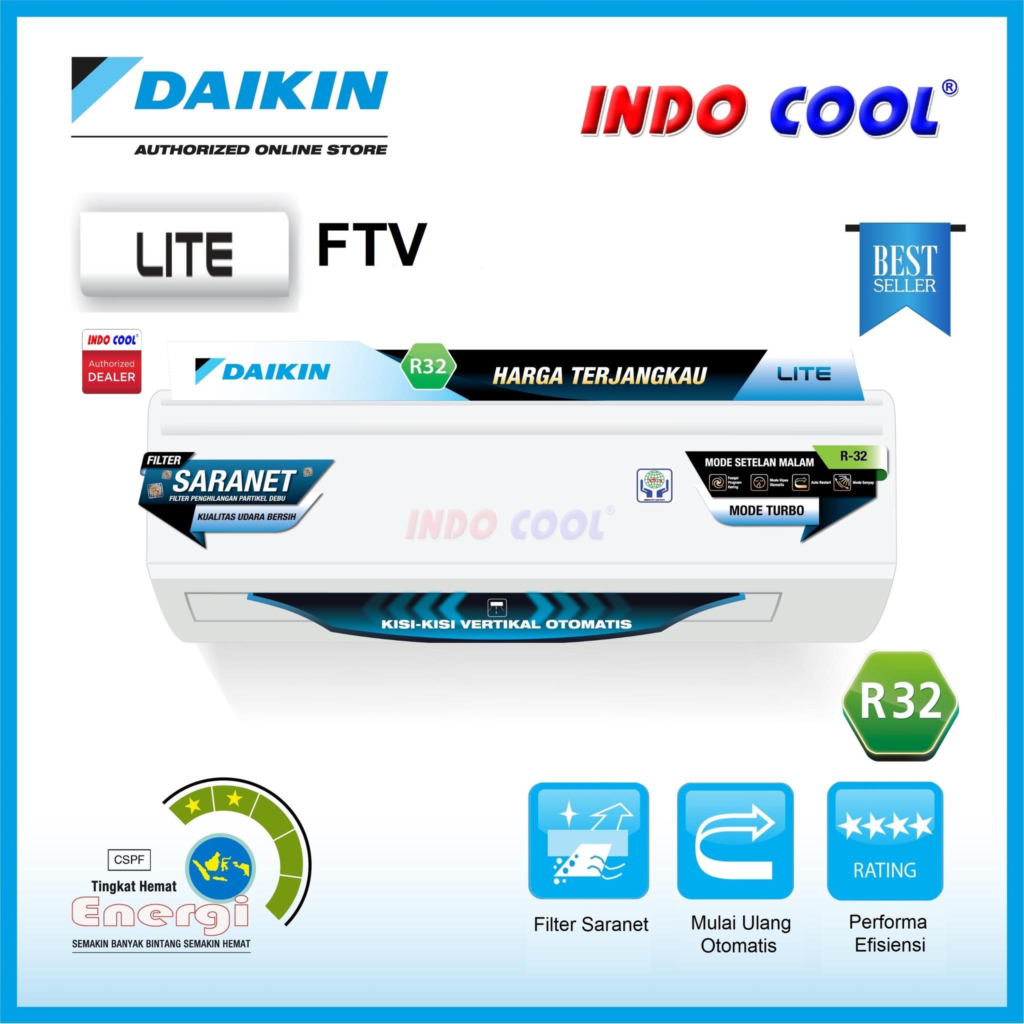 AC DAIKIN STANDART 1/2PK FTV15